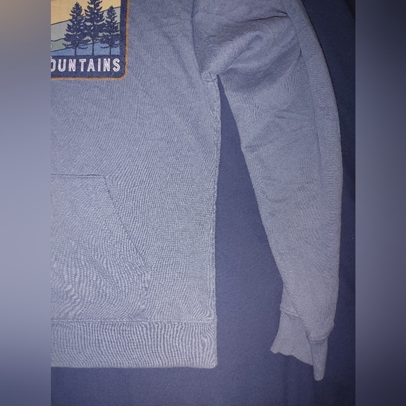 Comfy Blue Hoodie - Picture 5 of 6